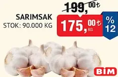 SARIMSAK KG SARIMSAK KG